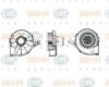 BEHR HELLA SERVICE 8EW 009 157-111 Interior Blower